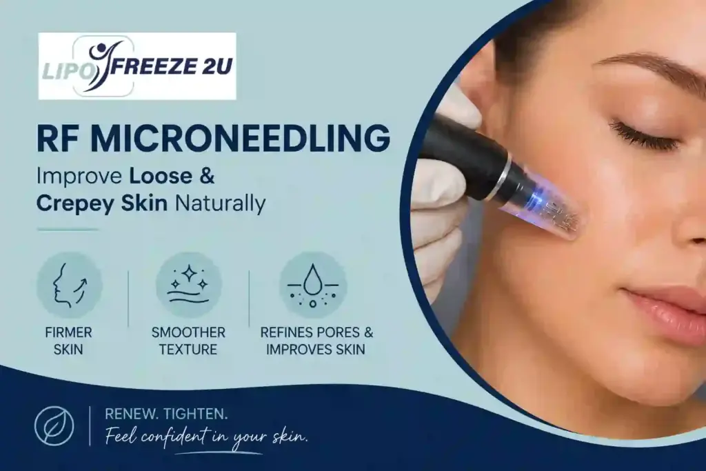 Can RF Microneedling Help Improve Loose and Crepey Skin Nantwich?